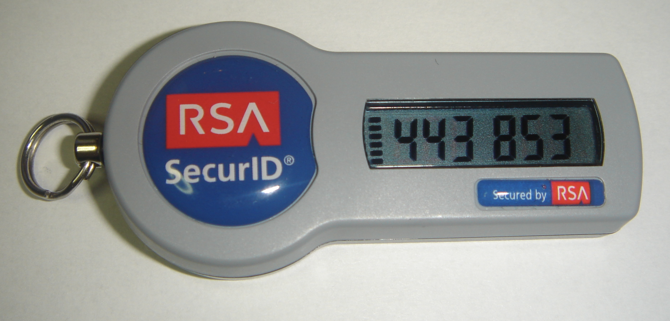 “Picture of a SecurID token”